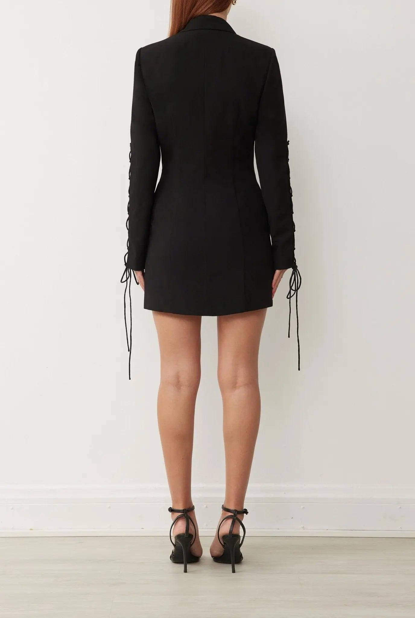 REVOLUTION BLAZER IN NOIR