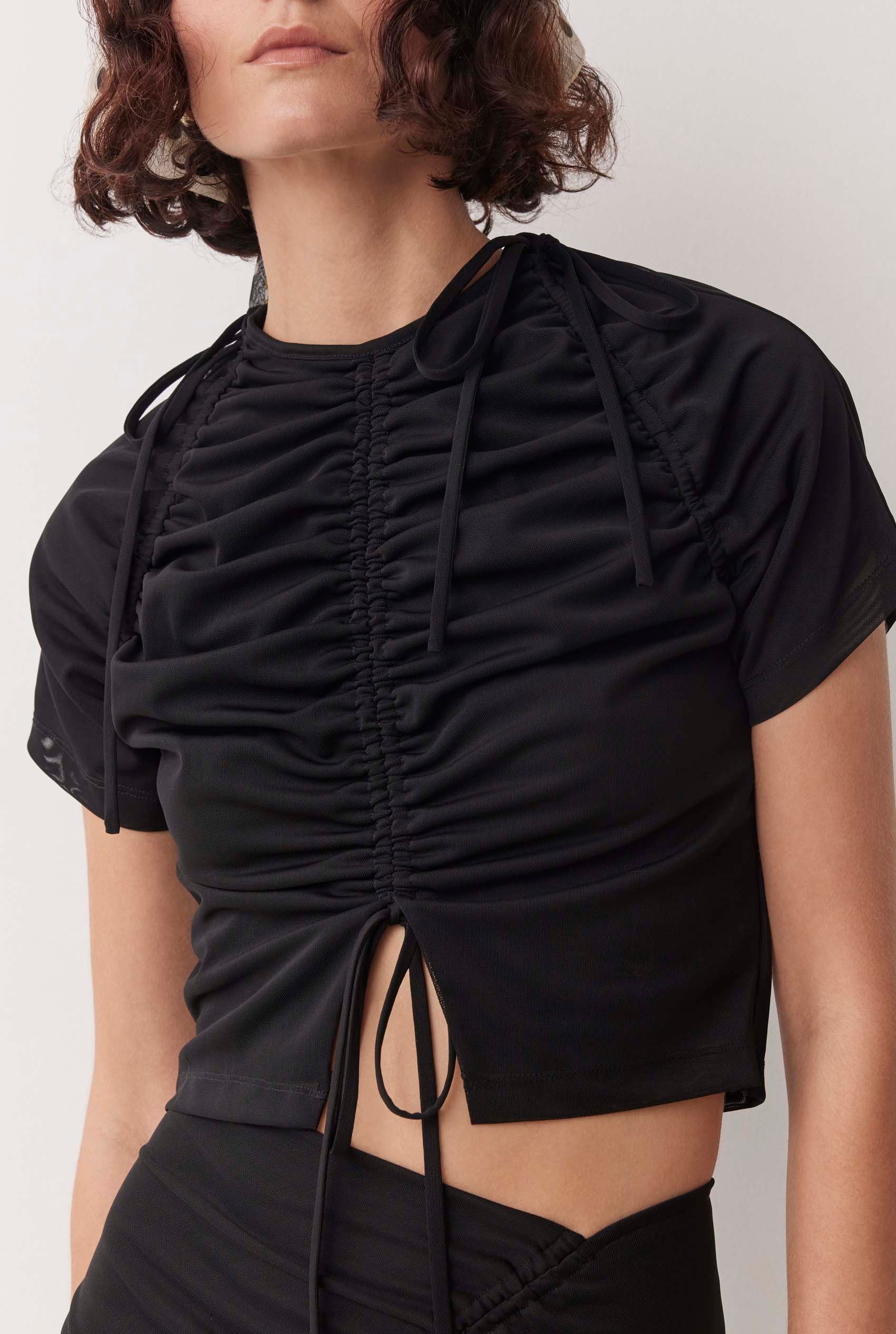 DAVEY TOP IN NOIR