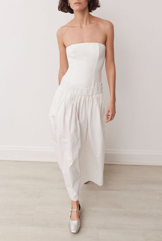 HAZEL MAXI DRESS IN WHITE