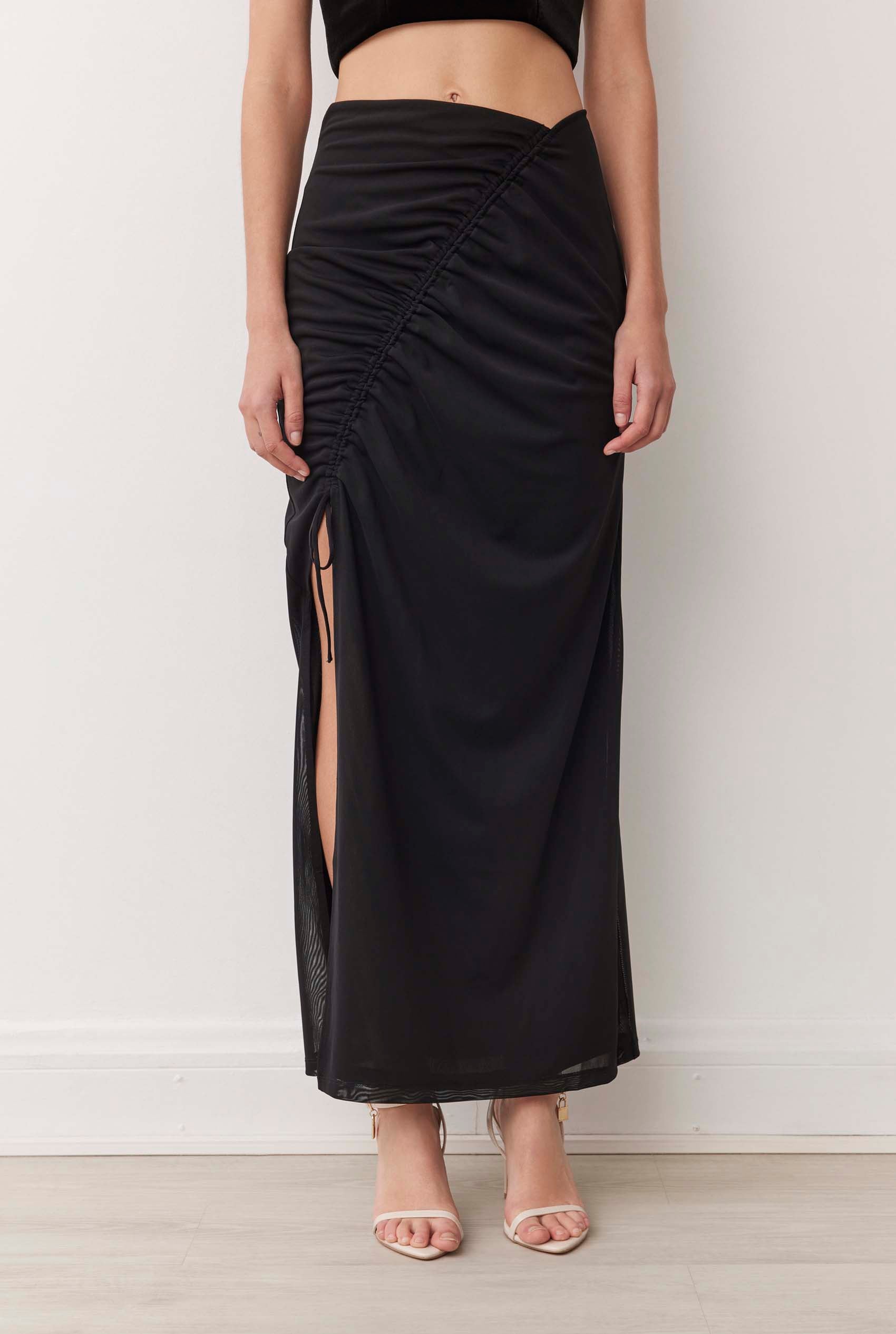 DAVEY SKIRT IN NOIR