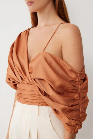 AIMI TOP IN COPPER