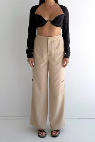 AURORA PANT IN WHEAT