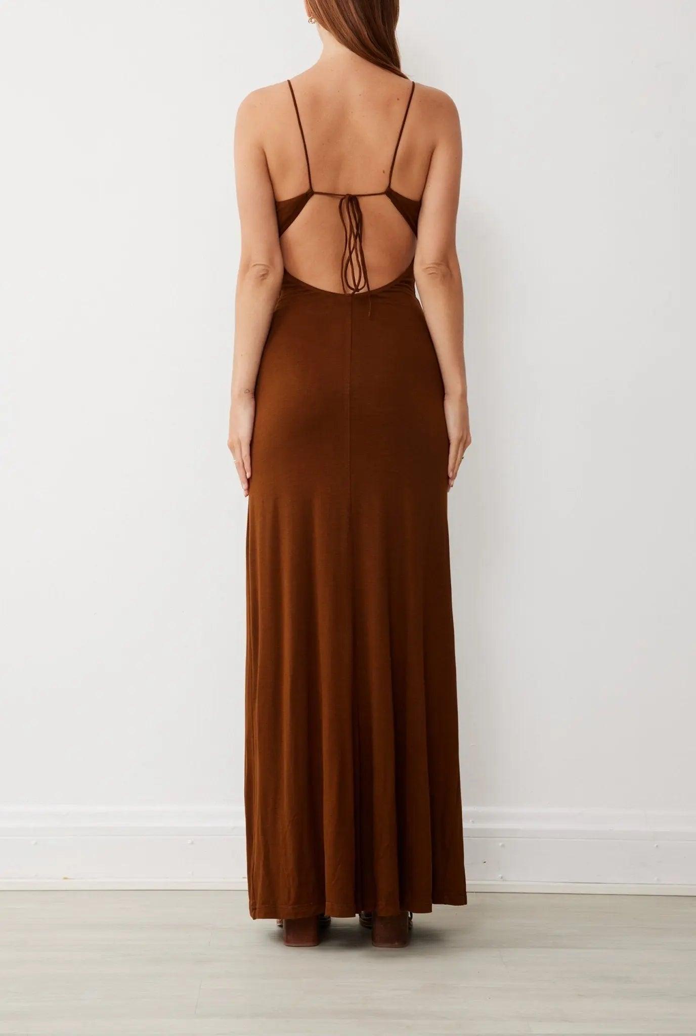 BELA MAXI DRESS IN COCO