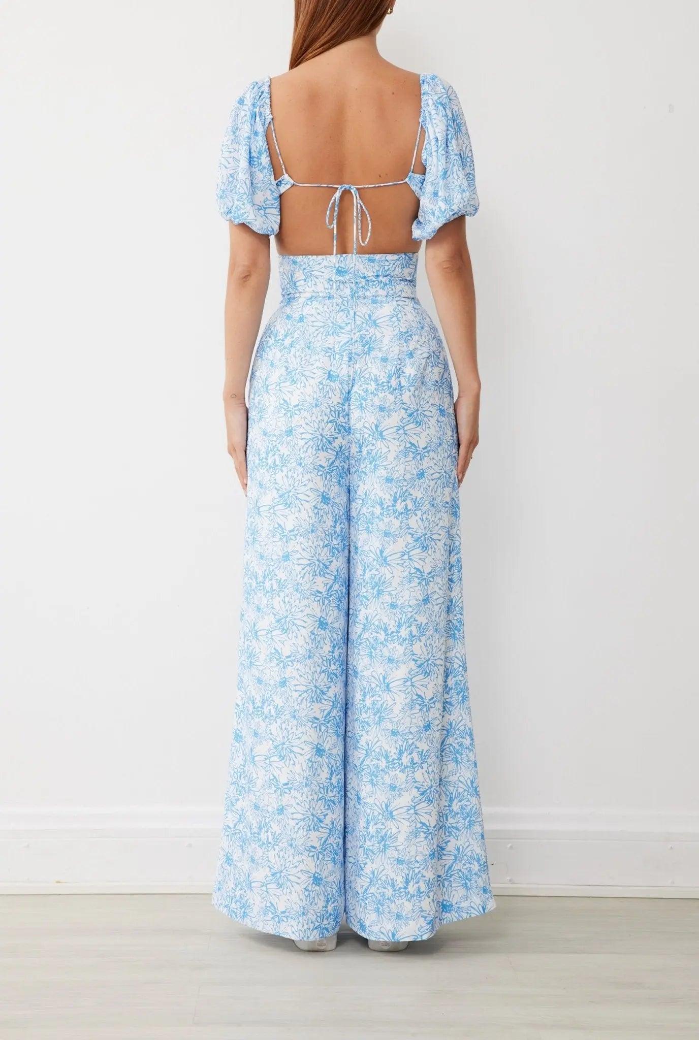 BELA PANT IN MIRAGE FLORAL