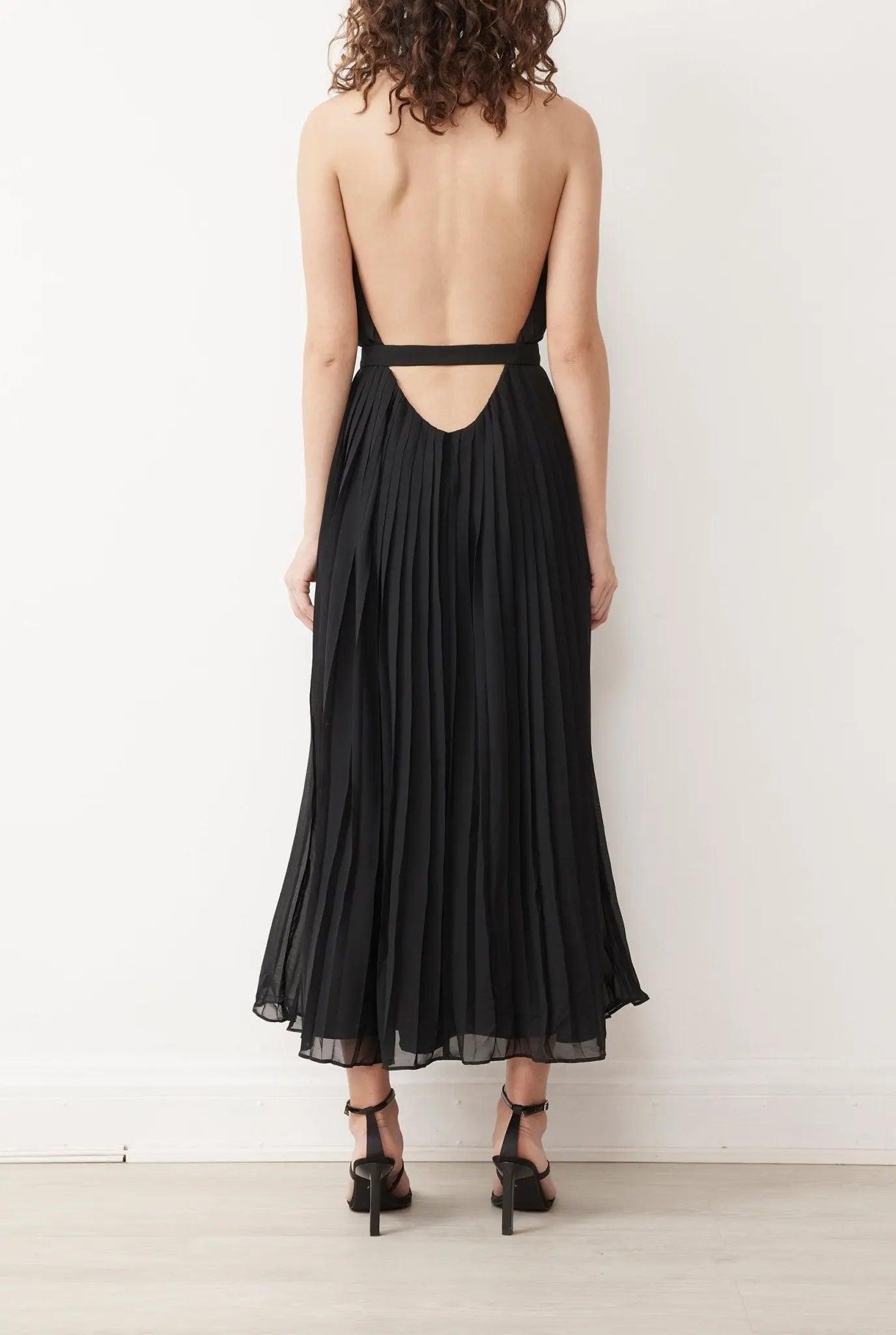 BLAKE MAXI DRESS IN NOIR