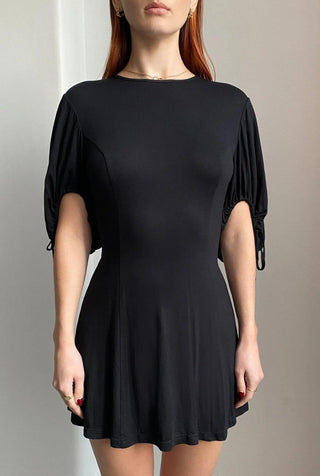 BOBBIE DRESS IN NOIR