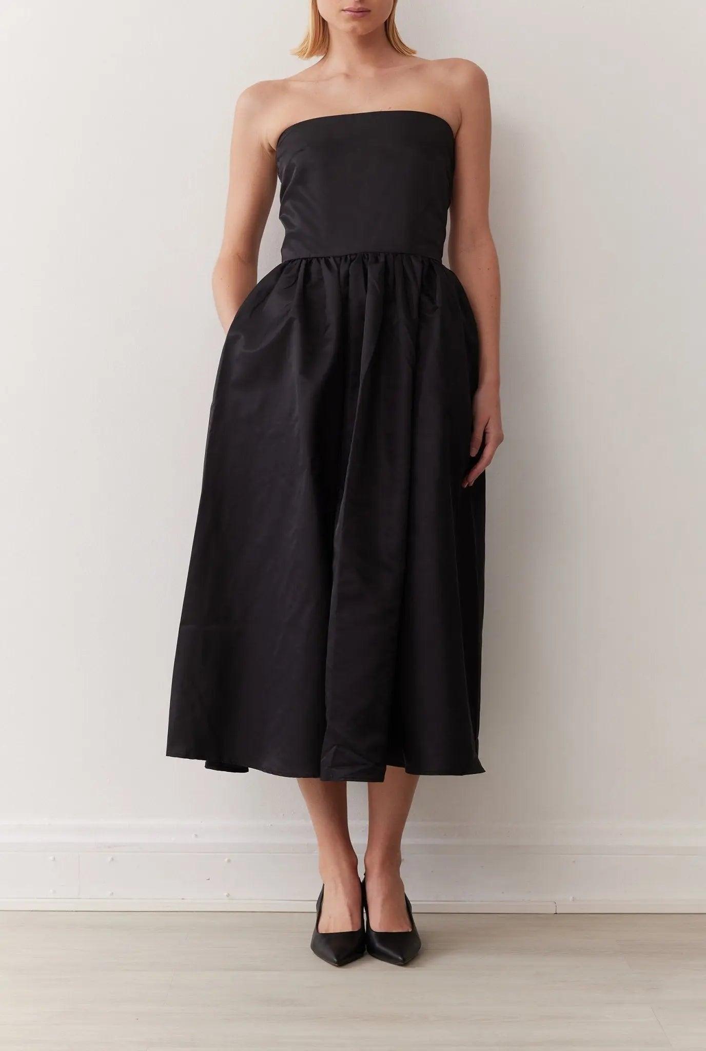 CARRIE DRESS IN NOIR