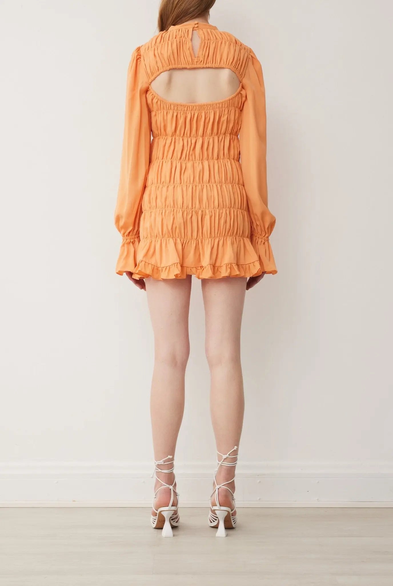 CHLOE DRESS IN MELON