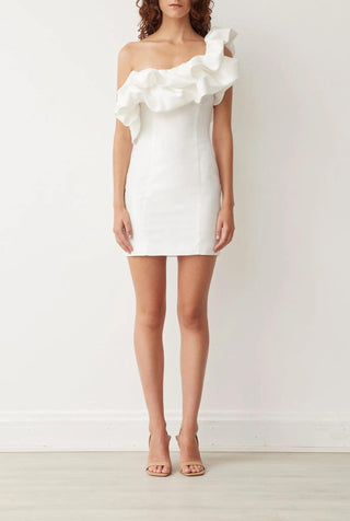 CLAIR MINI DRESS IN WHITE