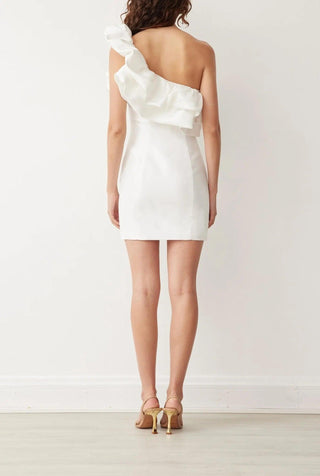 CLAIR MINI DRESS IN WHITE