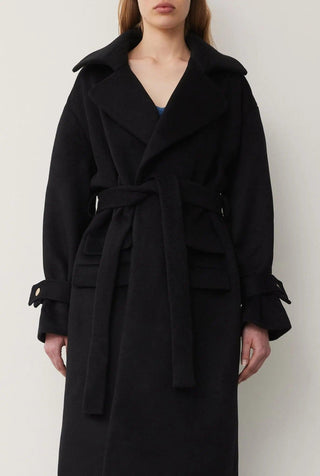 COSTES COAT IN NOIR