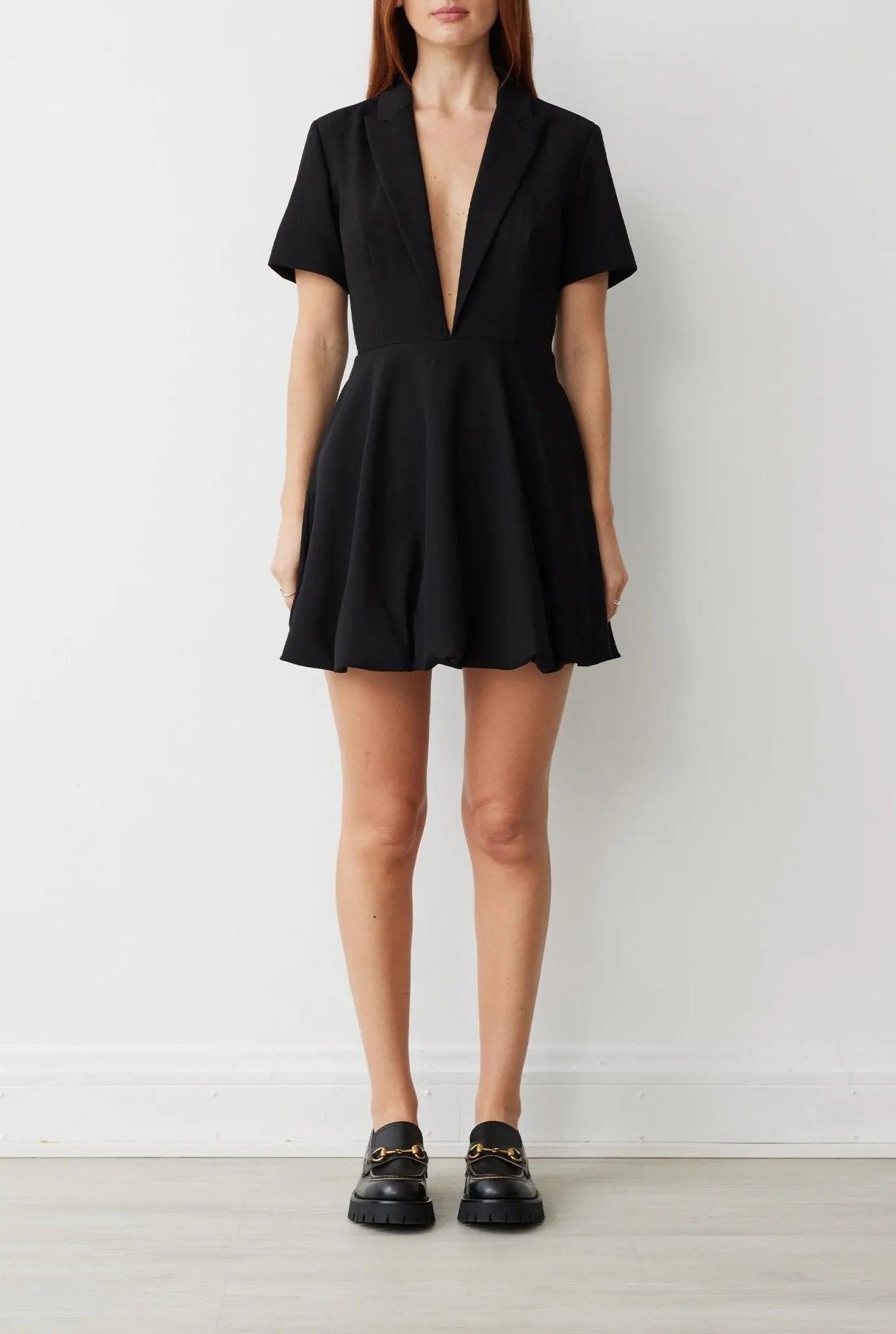 ELLIE DRESS IN NOIR BOSKEMPER