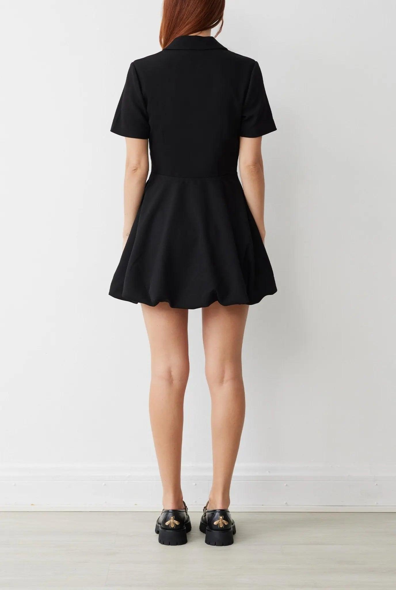 ELLIE DRESS IN NOIR BOSKEMPER