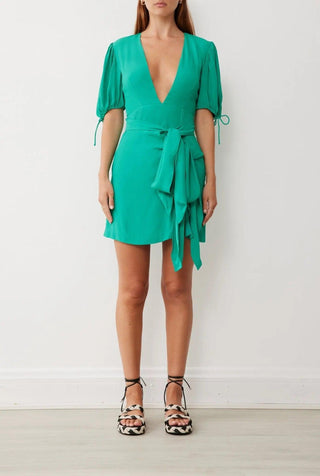 JOLIE DRESS IN EMERALD GREEN