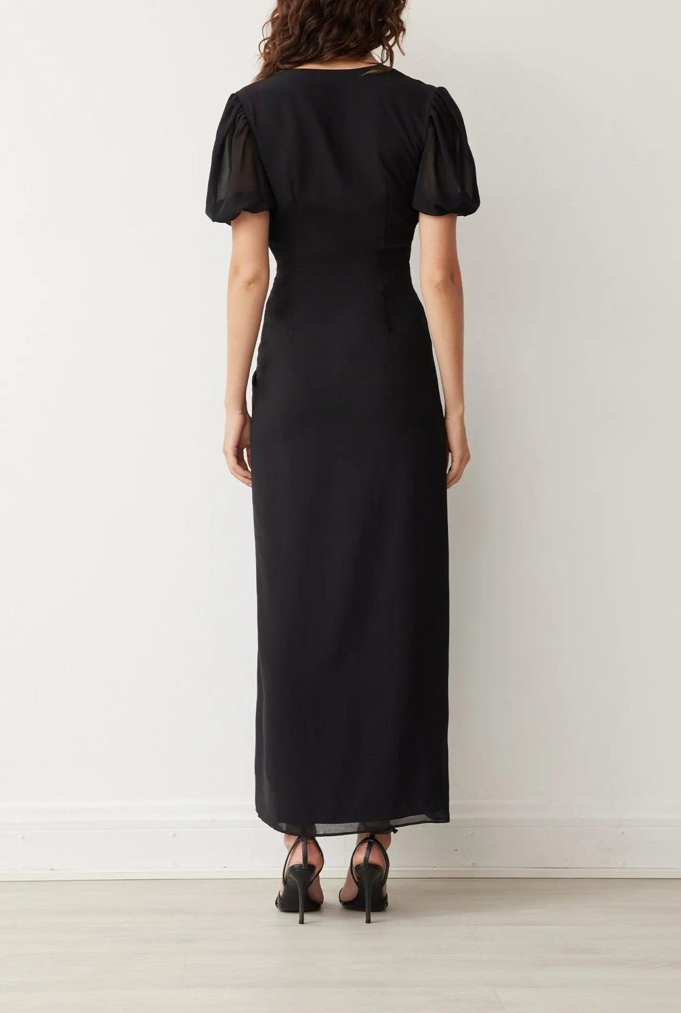 JOLIE MAXI DRESS IN NOIR