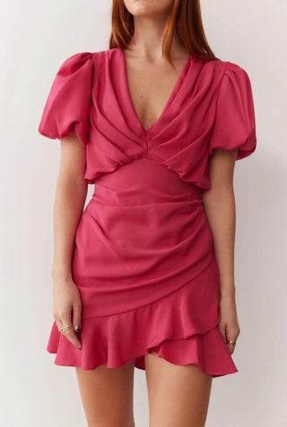 KIKI DRESS IN FUCHSIA