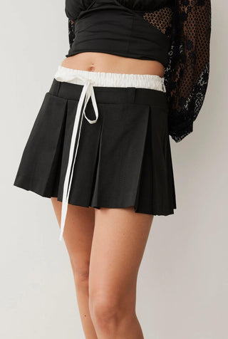 LARA SKIRT IN NOIR BOSKEMPER