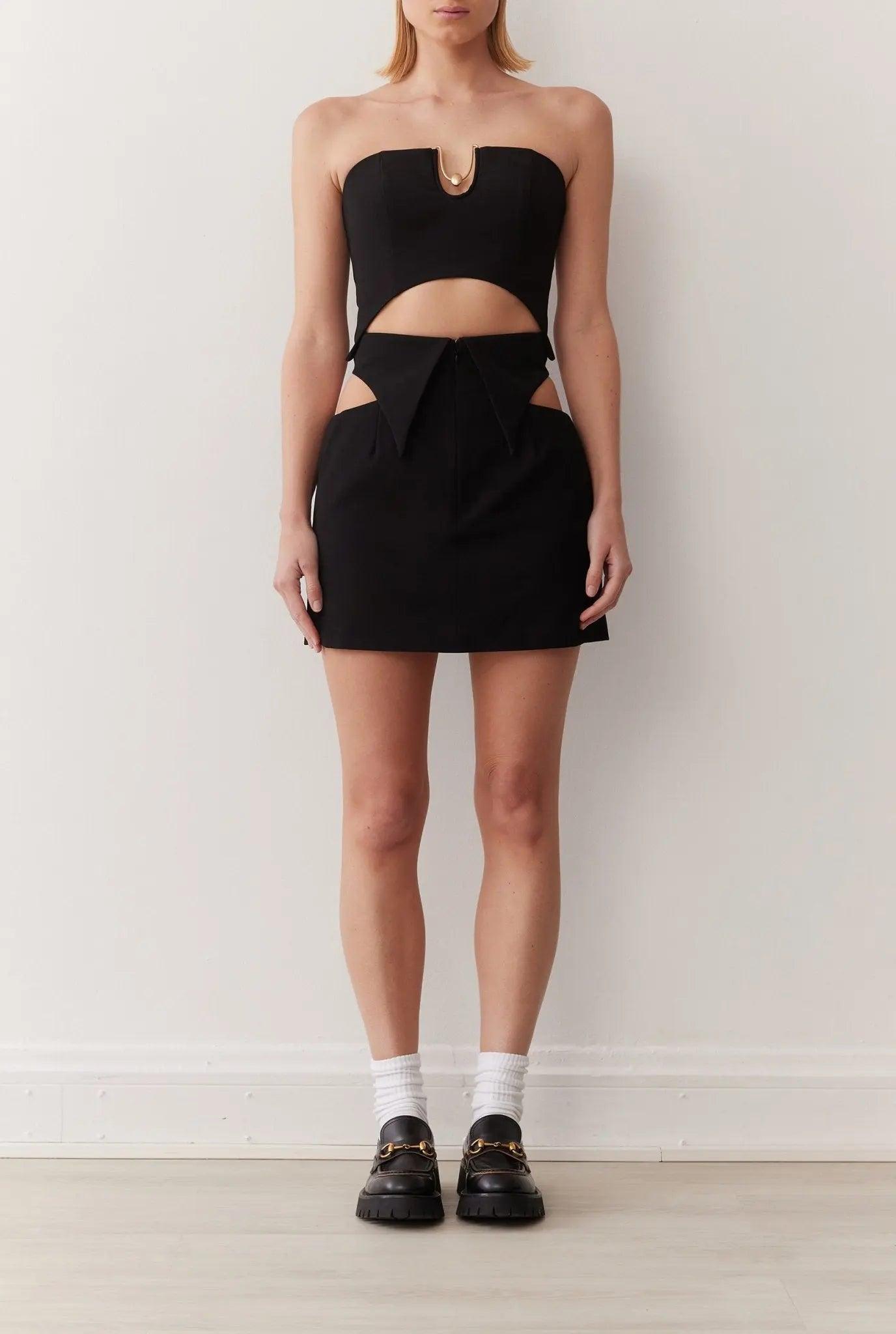 LEXI SKIRT IN NOIR