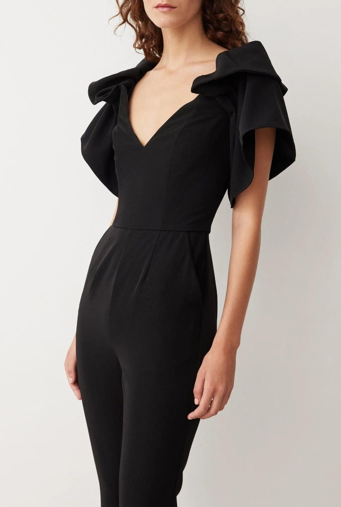 LILIAN JUMPSUIT IN NOIR