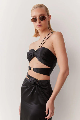 MARGO TOP IN NOIR BOSKEMPER