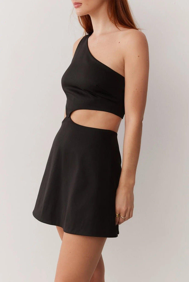 MARLEE DRESS IN NOIR