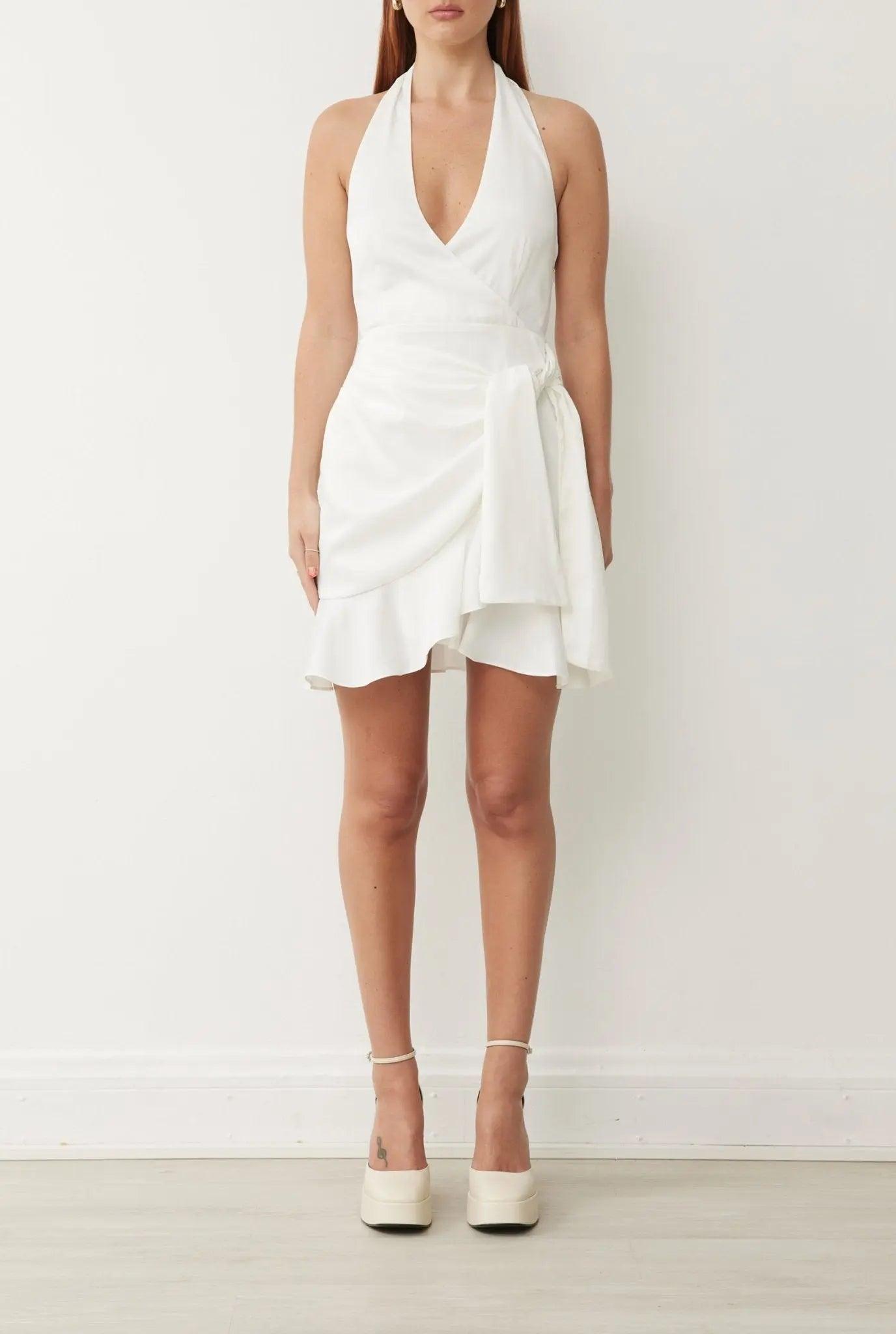 PHOENIX DRESS IN WHITE