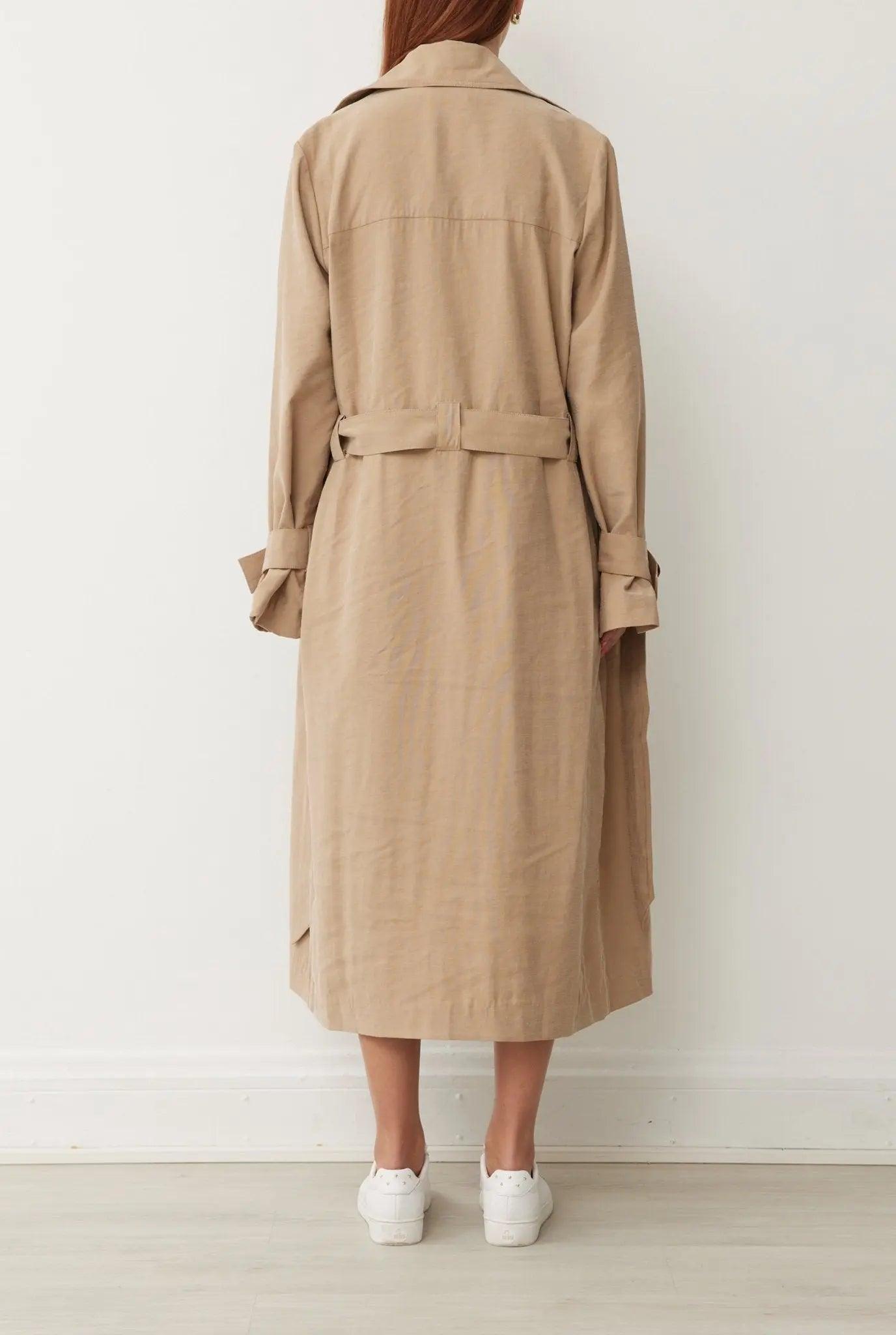 QUAY TRENCH IN BEIGE