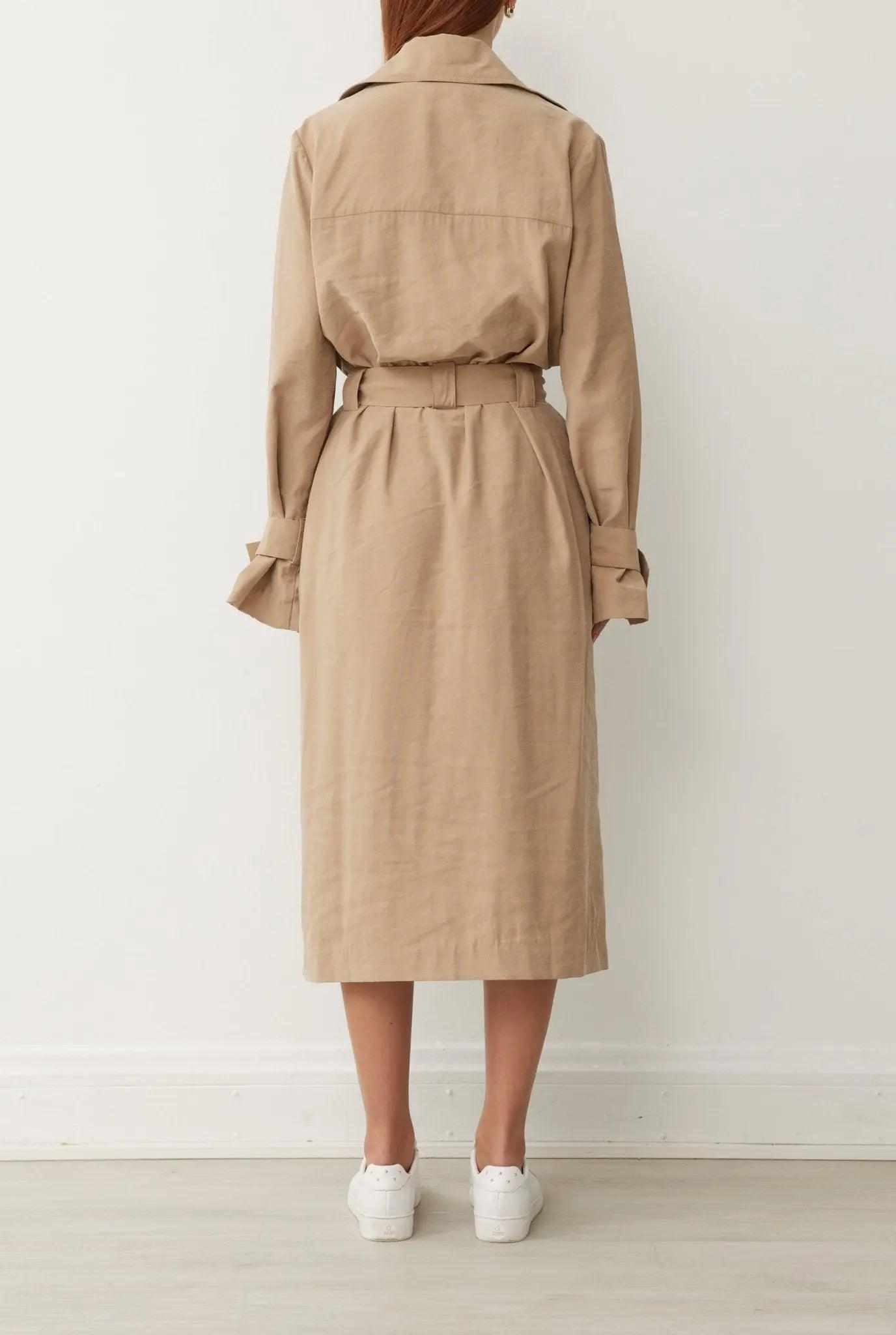 QUAY TRENCH IN BEIGE