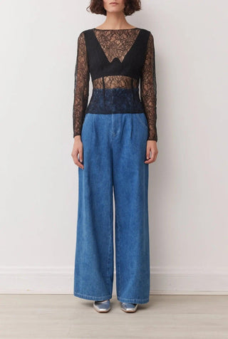 RENAISSANCE PANT IN DENIM BLUE