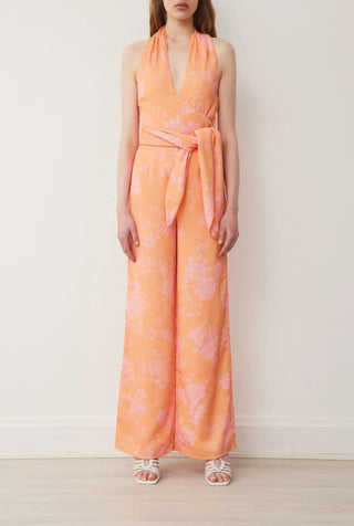 SHANGHAI JUMPSUIT IN JIANZHI PRINT