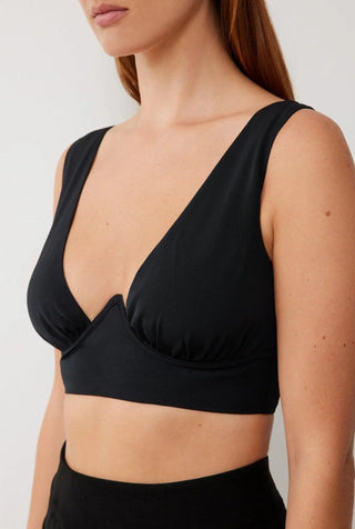 SUMMERLIN BRALETTE IN NOIR