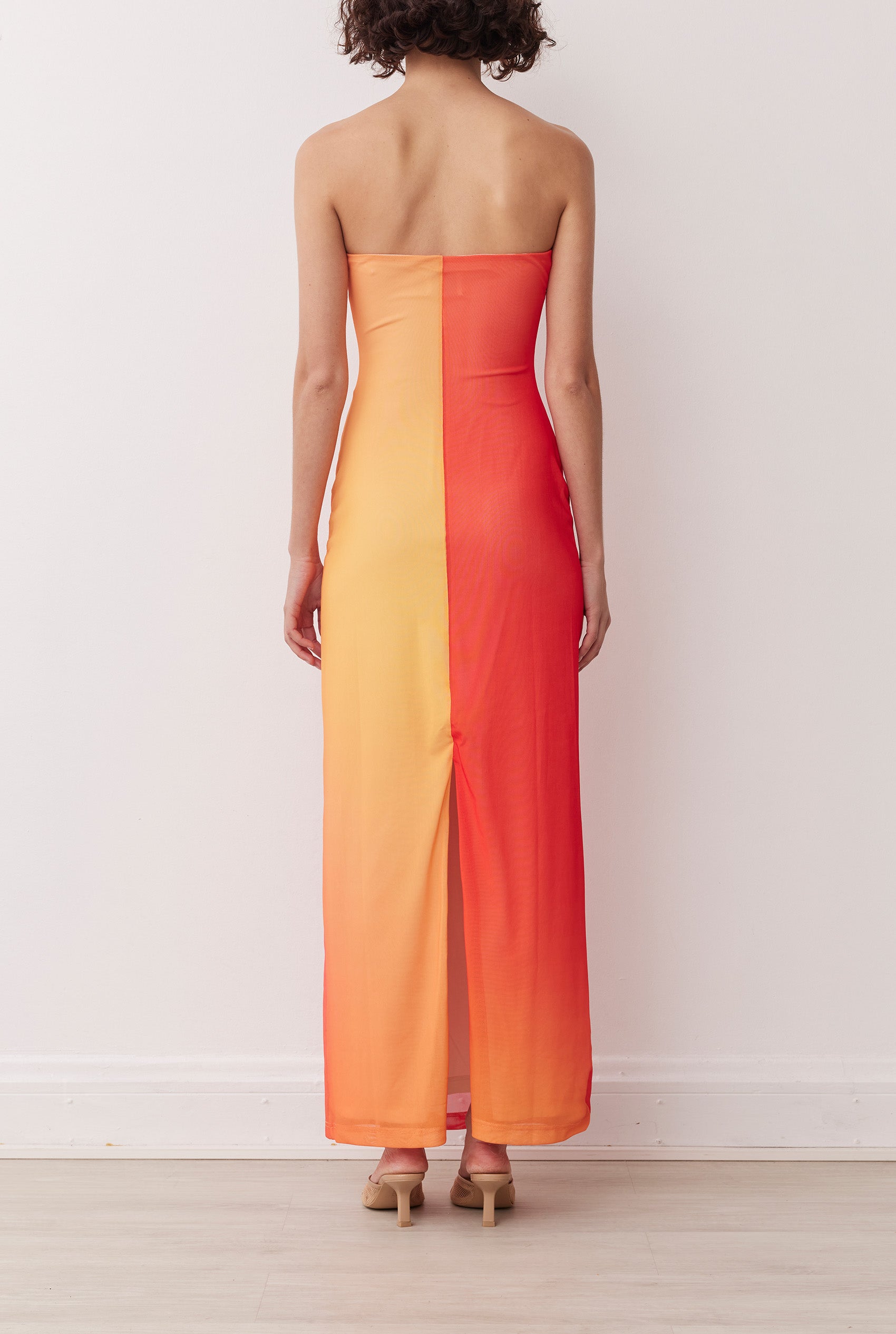 ZARA MAXI DRESS IN DUSK PRINT