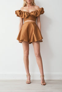Ariel Skirt in Bronze - BOSKEMPER