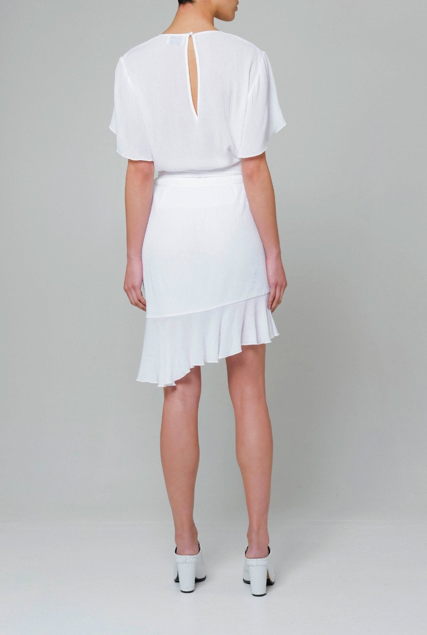Charlotte Dress in White - BOSKEMPER