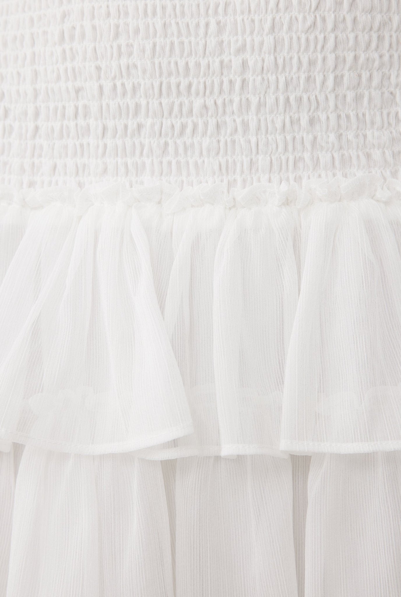 Dallas Skirt in White