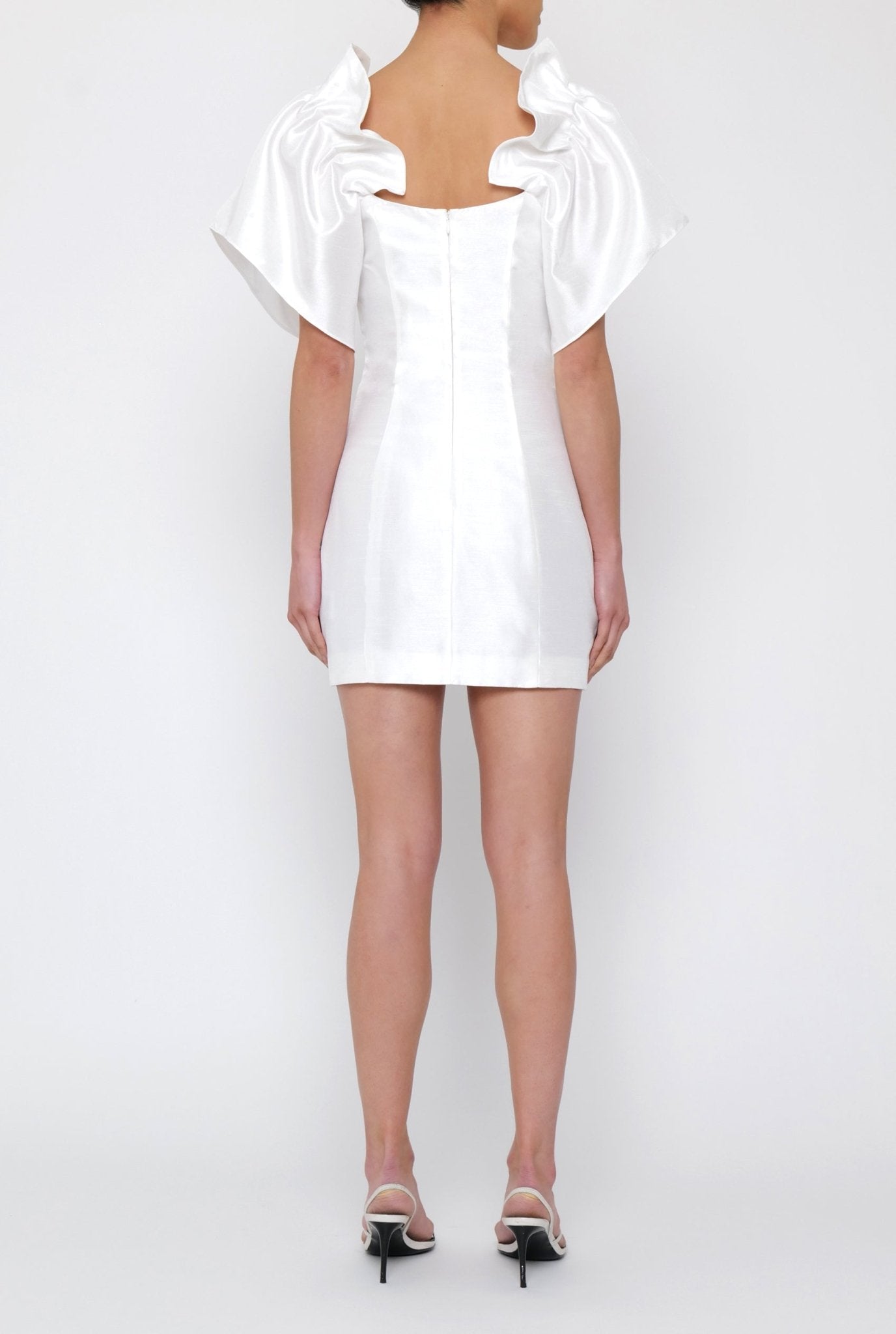 Lilian Dress in White - BOSKEMPER