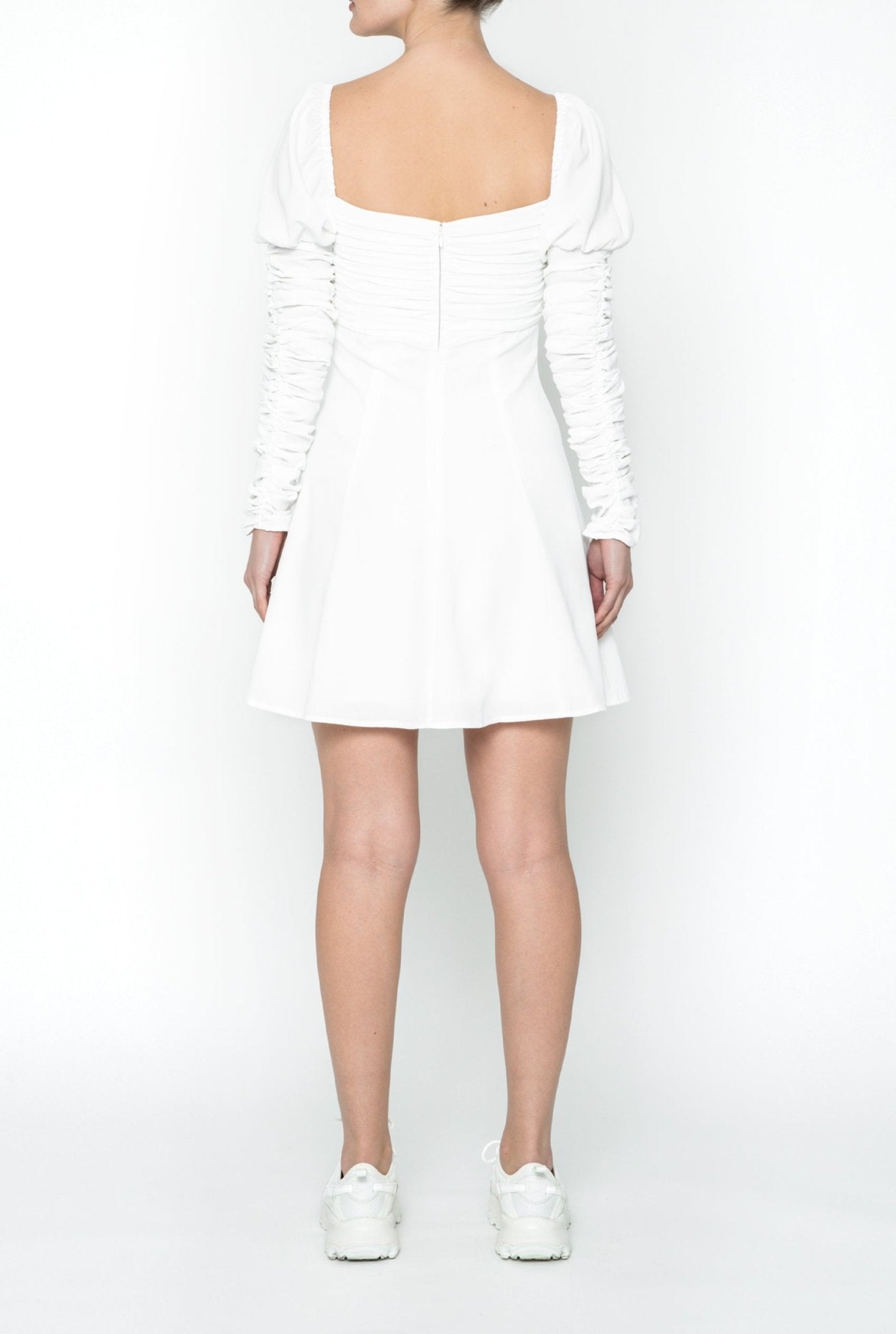 Melbourne Dress in White - BOSKEMPER