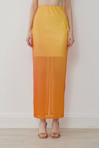 Zara Skirt in Dusk Print - BOSKEMPER