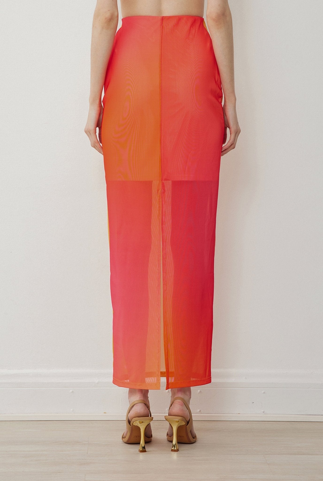 Zara Skirt in Dusk Print - BOSKEMPER